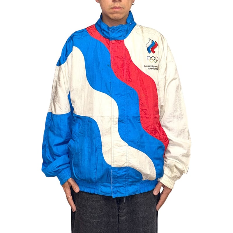 USED】90's Reebok × Russian Olympic Team 