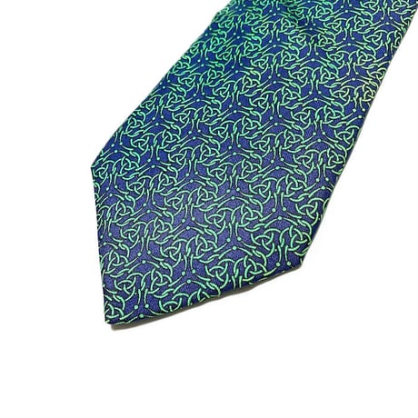 【USED】VINTAGE HERMES SILK TIE