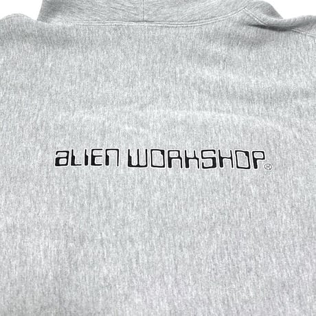 【USED】90'S ALIEN WORKSHOP HOODIE GRAY