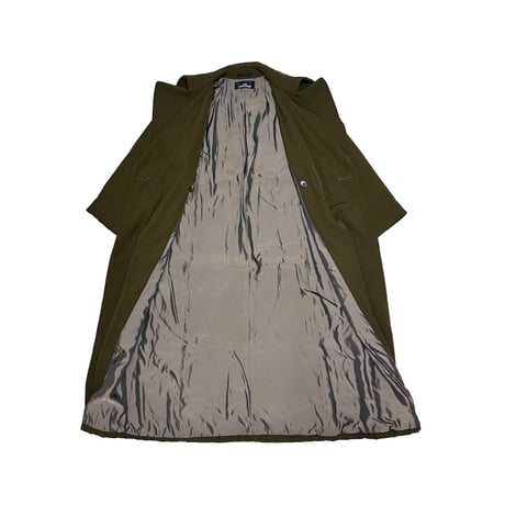 【USED】tricot COMME des GARÇONS 1996 Olive Wool Maxi Long Coat
