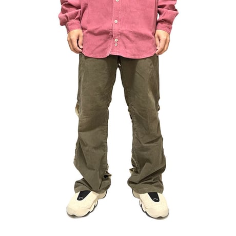 【USED】00'S GRIFFIN BLADECUT SLASH PANTS