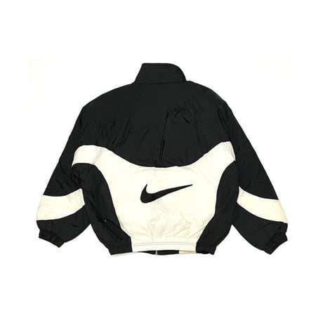 【USED】90's NIKE OLD SCHOOL MONOTONE PUFFER NYLON JACKET
