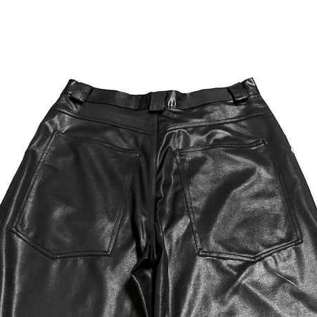 【USED】90'S POSITANO GLITTER WIDE PANTS