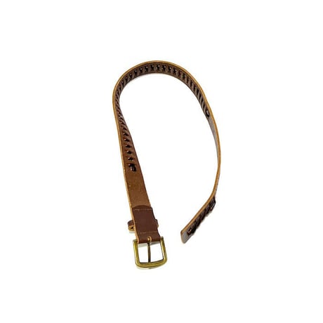 【USED】90'S DKNY DESIGN LEATHER BELT