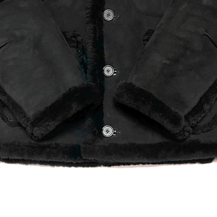 USED】90'S GRIFFIN Laundry MOUTON BOMBER JACKET