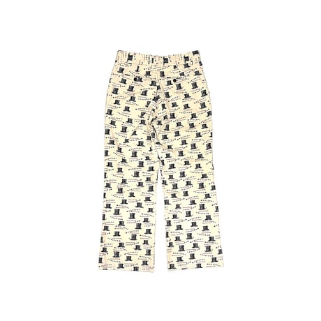 【USED】VICTOR & ROLF Monsieur 2003 SILK HAT PRINTED TROUSERS