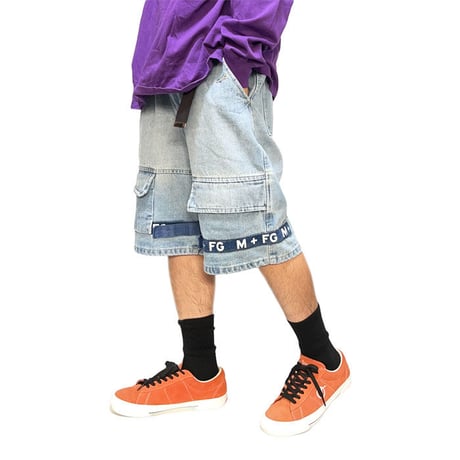 【USED】90'S MARITHE FRANCOIS GIRBAUD DENIM SHORTS