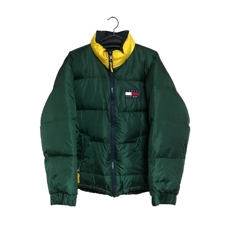 【USED】90'S TOMMY HILFIGER REVERSIBLE DOWN JACKET