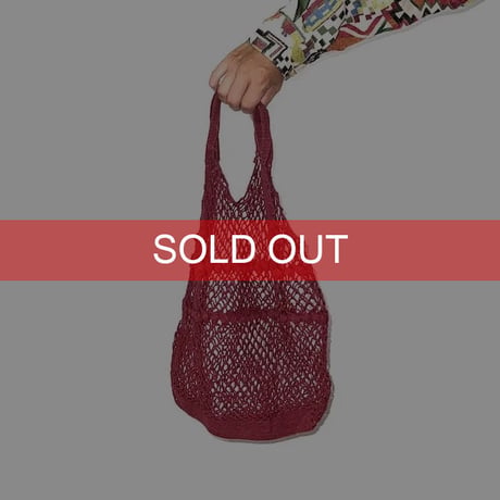 【USED】VINTAGE CROCHET BAG