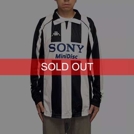 【USED】90's Kappa × Juventus 1997–98 L/S Home Jersey