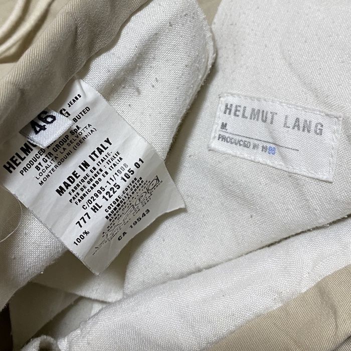 HELMUT LANG 1998(本人期) イージーカーゴパンツ USED】HELMUT LANG 1998 EASY CARGO PANTS | KONBINI