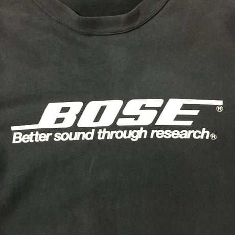 【USED】90'S BOSE L/S T-SHIRT