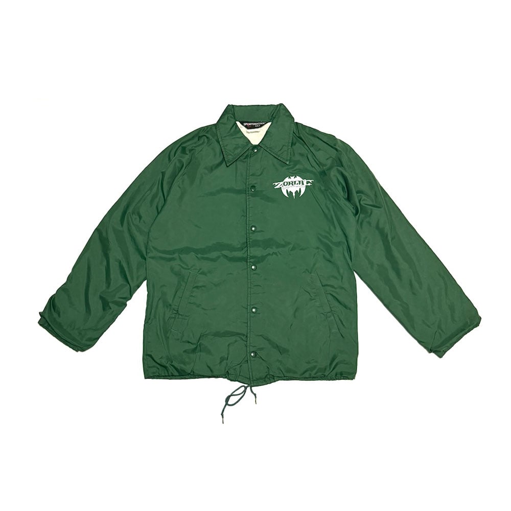 USED】80's-90's ZORLAC SKATEBOARDS Coach Jacket