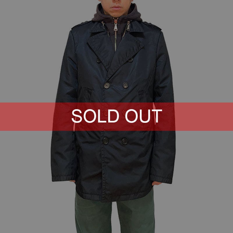 USED】00'S NEIL BARRETT 3-WAY PARKA × PEA COAT USED】00'S NEIL BARRETT 3-WAY PARKA × PEA COAT