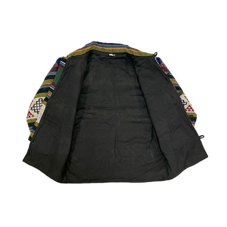 【USED】80'S-90'S NEPAL YAK WOOL MULTICOLOR BOHO JACKET