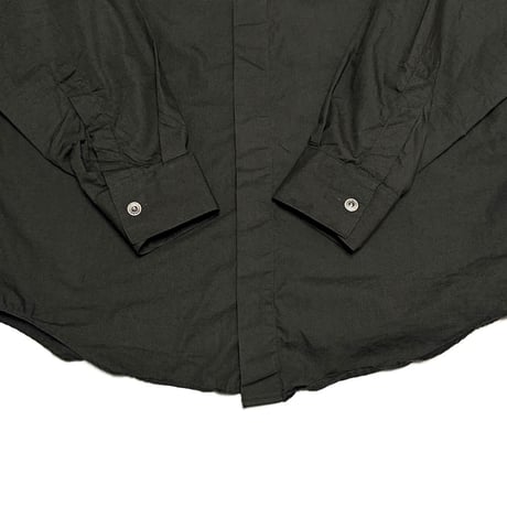 【USED】90's VERSACE CLASSIC V2 BAND COLLAR SHIRT