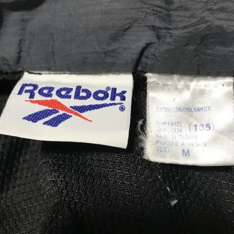 【USED】90'S REEBOK VECTOR LOGO NYLON JACKET