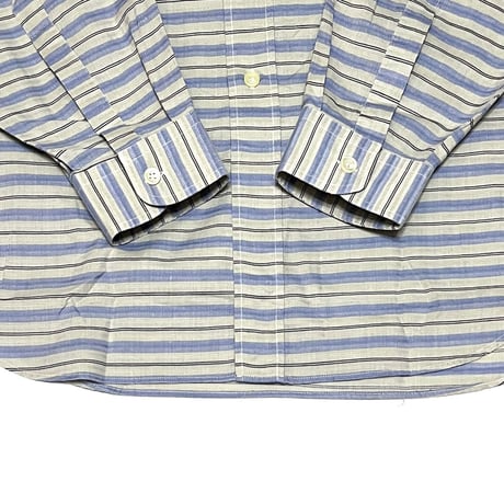 【USED】90's-00's EMPORIO ARMANI BORDER SHIRT