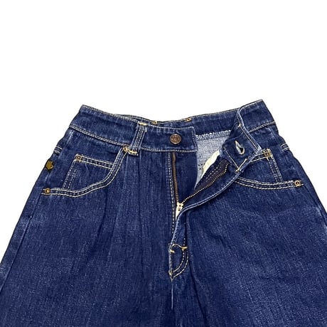 【USED】80'S SASSON JEANS CUT OFF DENIM PANTS