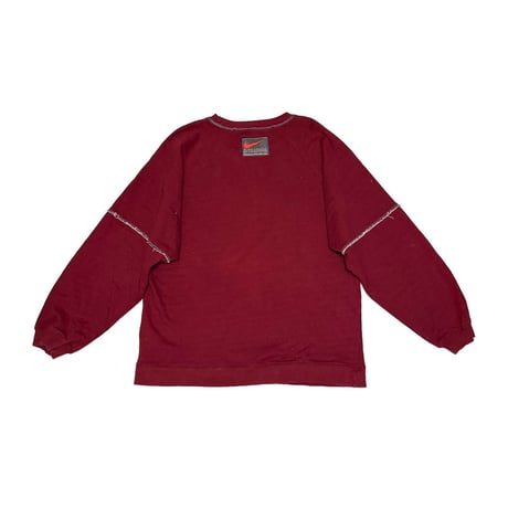 【USED】90's NIKE X-TRAINING SWEATSHIRT BURGUNDY
