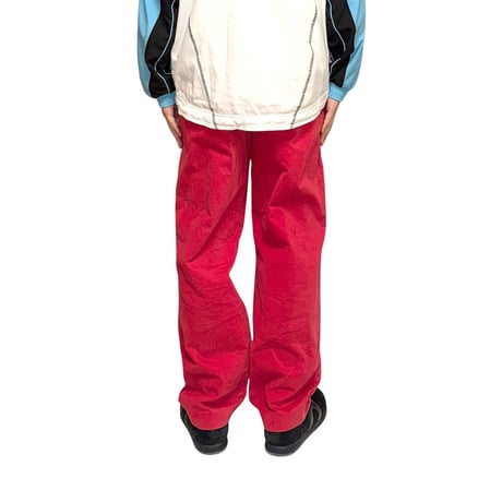 【USED】90's Ralph Lauren COTTON WORK TROUSERS RED