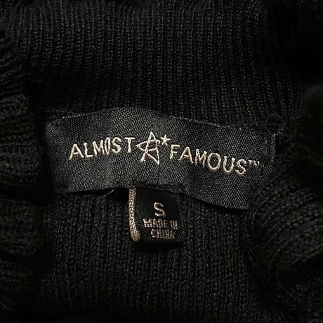 【USED】00'S ALMOST FAMOUS SEE-THROUGH BALLOON SLEEVE L/S KNIT TOP