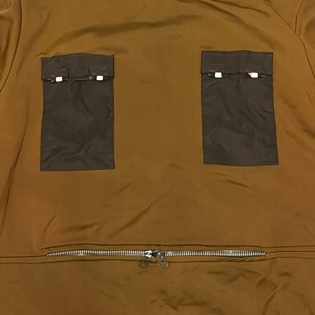 【USED】90'S MAHARISHI COOL MAX NECK NINJA TOP