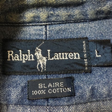【USED】90'S RALPH LAUREN SHIRT "OUR LADY OF GUADALUPE"