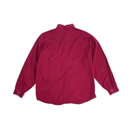 【USED】90'S OLD GAP B.D.SHIRT WINE RED