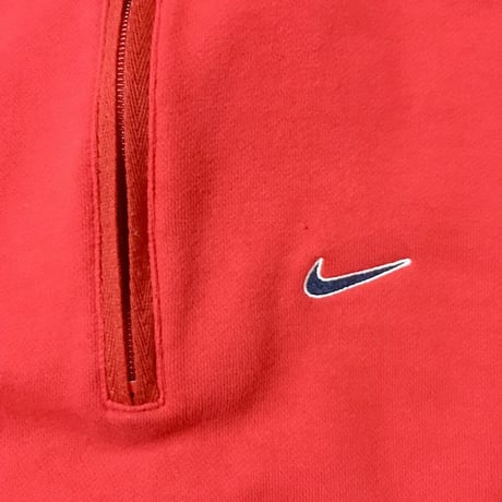 【USED】90'S NIKE HI-NECK ZIP SWEATSHIRT