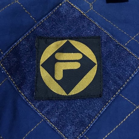 【USED】90'S FILA OVERSIZED DENIM JACKET