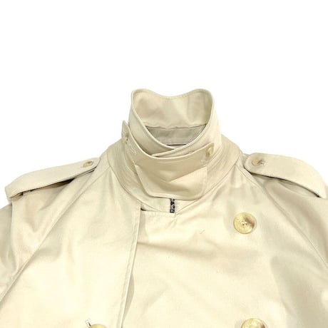 【USED】00'S AQUASCUTUM TRENCH COAT MADE IN ENGLAND
