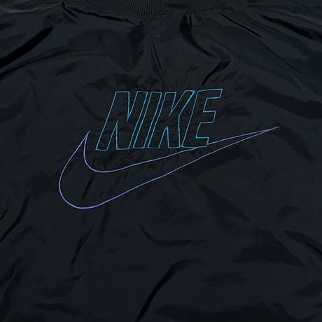 【USED】90's NIKE CREW NECK NYLON PULLOVER JACKET
