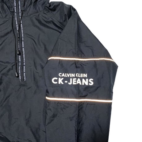 【USED】90'S-00'S CK CALVIN KLEIN JEANS RIPSTOP ANOLAK