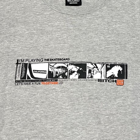 【USED】00'S BITCH SKATE BOARDS GRAPHIC T-SHIRT
