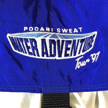 【USED】90'S POCARI SWEAT VEST with BACKPACK