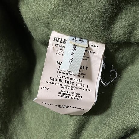 【USED】HELMUT LANG 1998 FIELD COAT