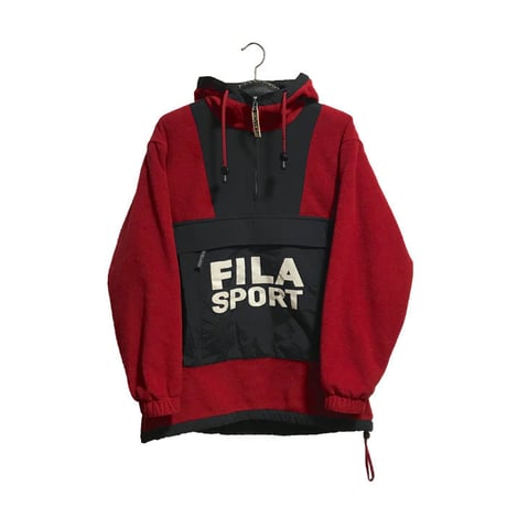 【USED】90'S  FILA SPORT FLEECE ANOLAK