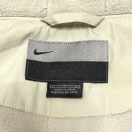 【USED】Early 00's NIKE SINGLE FLAP POCKET JACKET IVORY