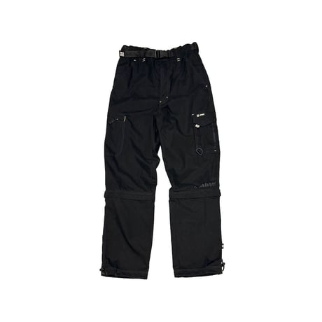【USED】00's Y2K BADBOY GIMMICK PANTS BLACK
