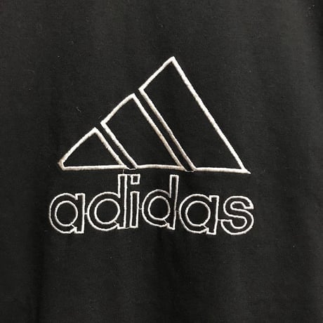 【USED】90'S ADIDAS 3-STRIPES LOGO T-SHIRT