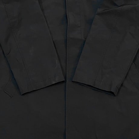 【USED】90'S-00'S DKNY COTTON NYLON COAT BLACK