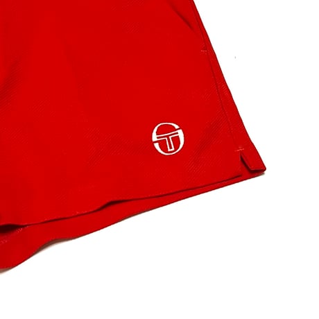 【USED】70's-80's Sergio Tacchini TENNIS SHORTS RED