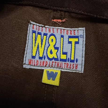 【USED】90's W.&L.T. Cyber Cargo Pants Brown
