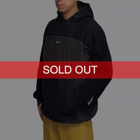 【USED】00's EURO NIKE "Uptempo" Corduroy Panel Technical Hooded Jacket
