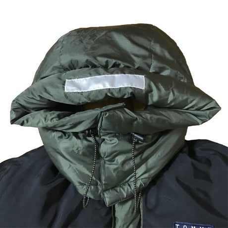 【USED】90'S TOMMY HILFIGER OVERSIZED DOWN JACKET