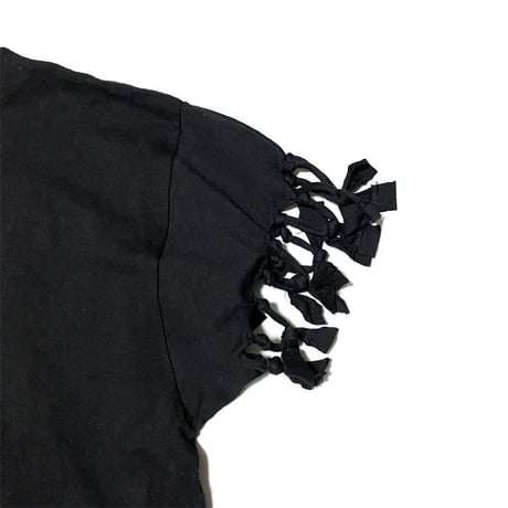 【USED】90's BOOTLEG VERSACE JEANS COUTURE DEFORMED TOPS