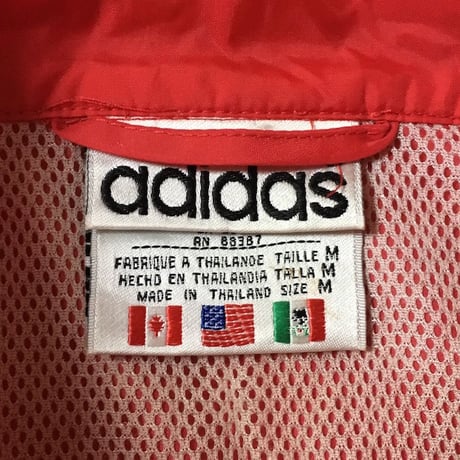 【USED】90'S ADIDAS NYLON JACKET OLYMPIC MODEL