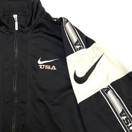 【USED】90'S NIKE USA OLD SCHOOL TRACK JACKET