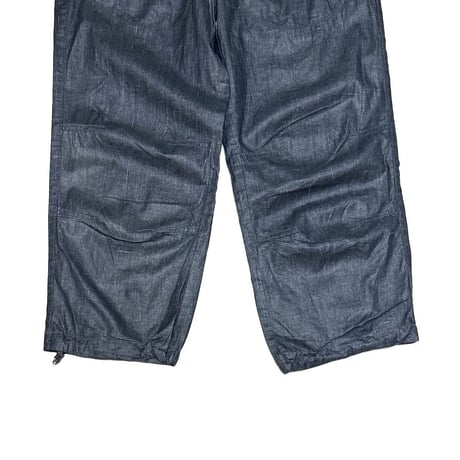【USED】00's HUGO BOSS Cropped Tech Drawcord Pants